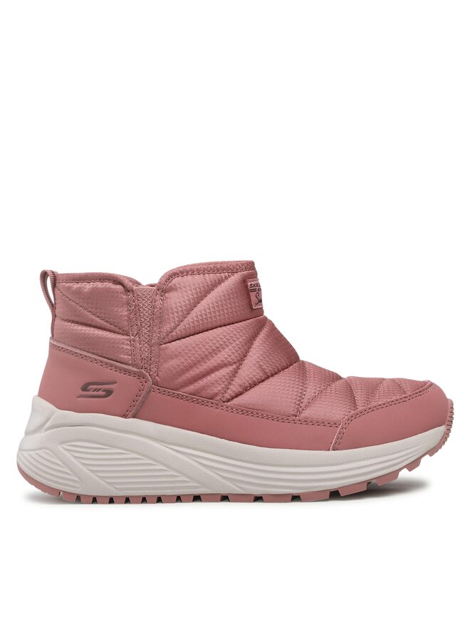 Skechers Polokozačky Skechers Puffiez 117260/ROS Růžová