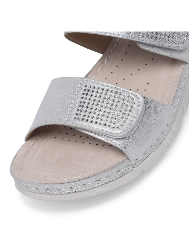 Clara Barson Sandalen Clara Barson WS040801-01 Silberfarben