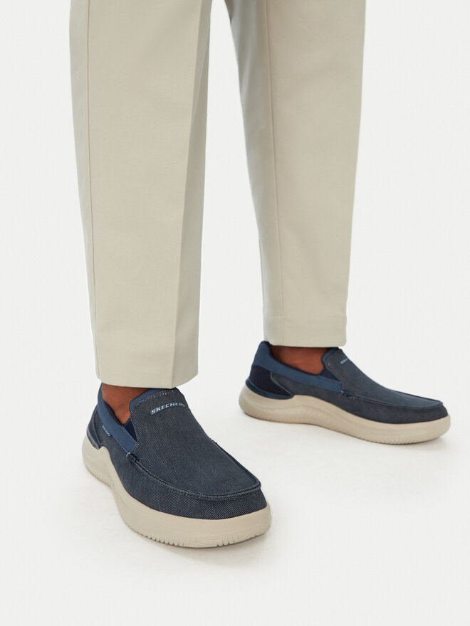 Skechers Туфлі Skechers Relaxed Fit: Hasting - Fielden 205066/NVY Cиній