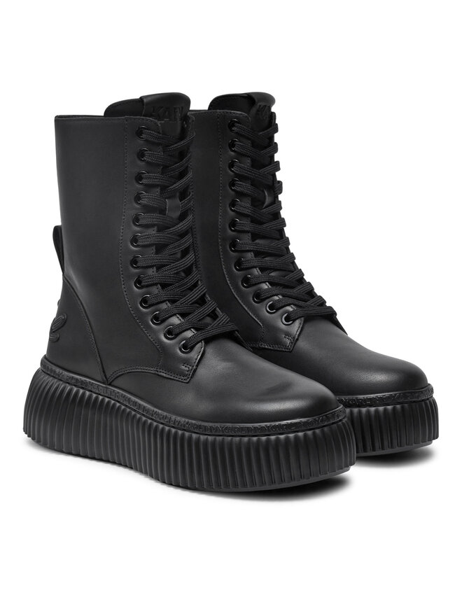 KARL LAGERFELD Polokozačky KARL LAGERFELD KL42364 Černá