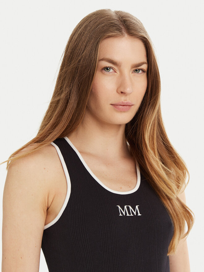 Max Mara Leisure Max Mara Leisure Топ Sax 2516941027 Cиній Slim Fit