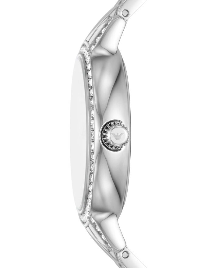Emporio Armani Zegarek Emporio Armani Cleo AR11585 Srebrny