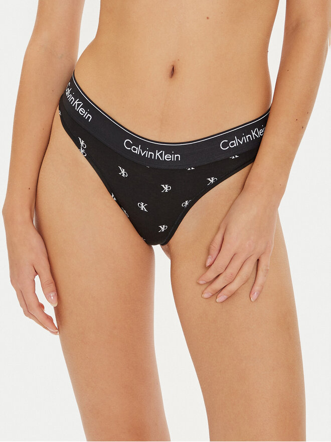 Calvin Klein Underwear Calvin Klein Underwear Stringtanga 0000F3786E Schwarz