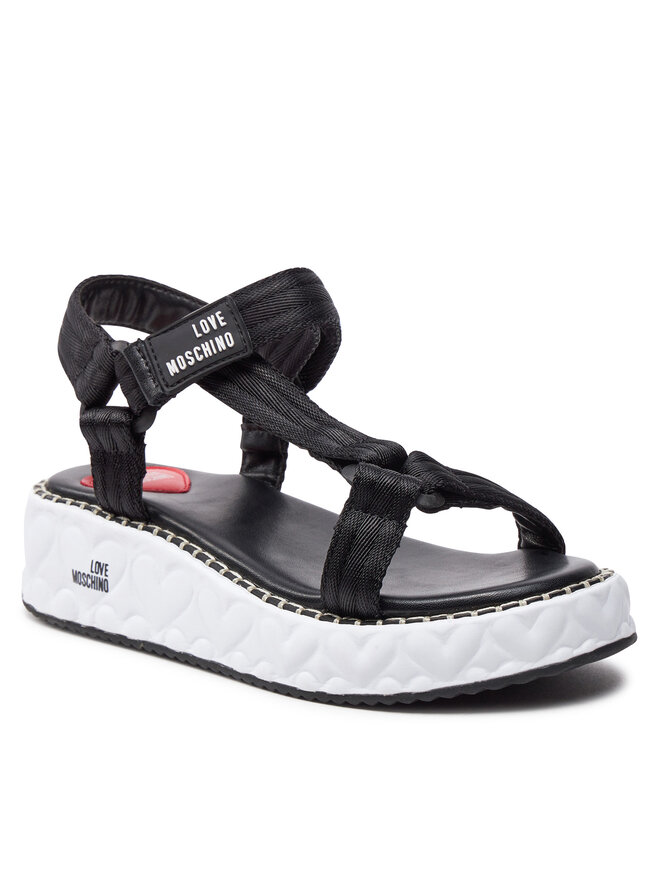 LOVE MOSCHINO Босоніжки LOVE MOSCHINO JA16365I0IIX5000 Чорний
