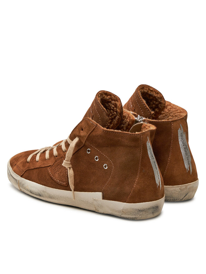 Philippe Model Сникърси Philippe Model PRHU DF03 Кафяв