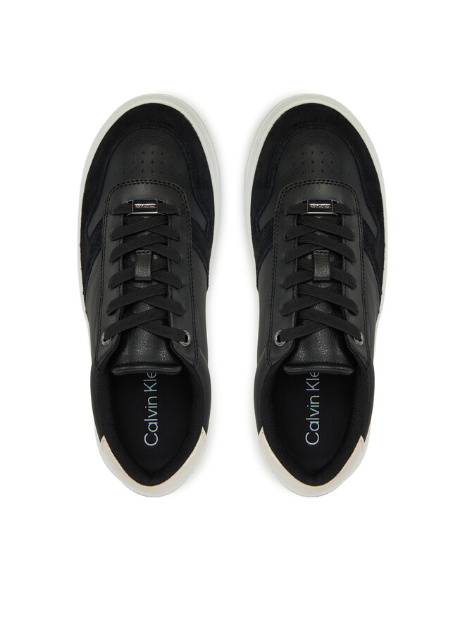 Calvin Klein Αθλητικά Calvin Klein Cupsole Lace Up HW0HW02470 Μαύρο