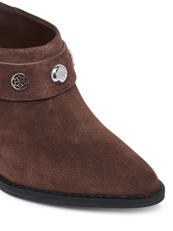 Guess Pantoletten Guess FLTSAN SUE09 Dunkelbraun