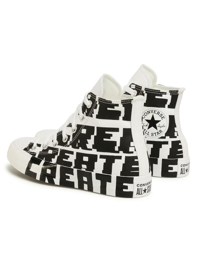 Converse Plátěnky Converse Ctas Hi 168555C Bílá