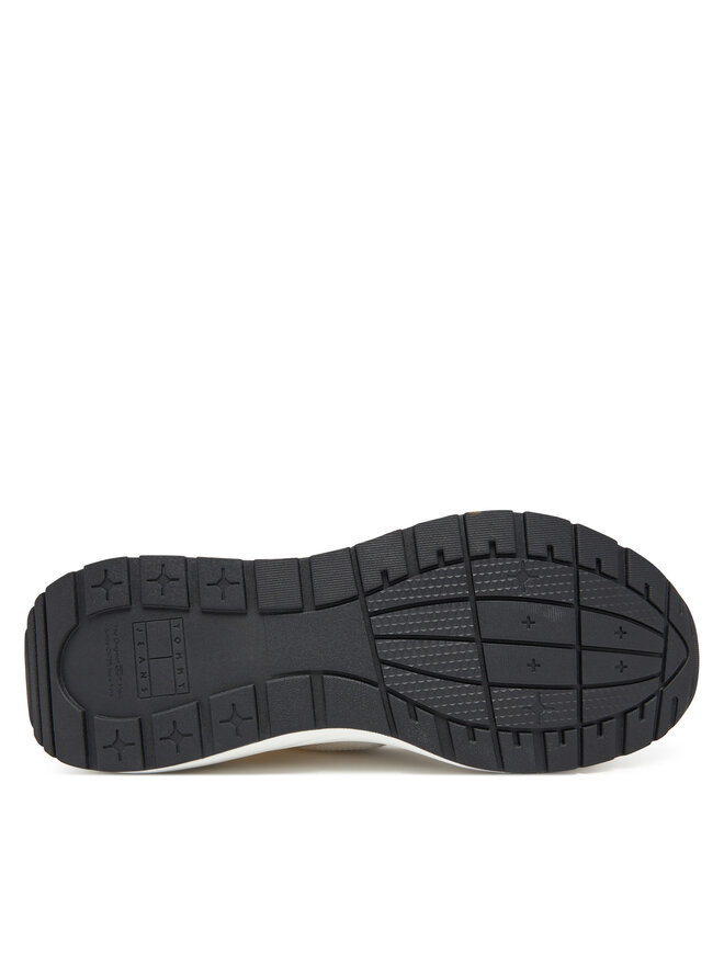 Tommy Jeans Sneakers Tommy Jeans Tjm Runner Knitted EM0EM01580 Écru