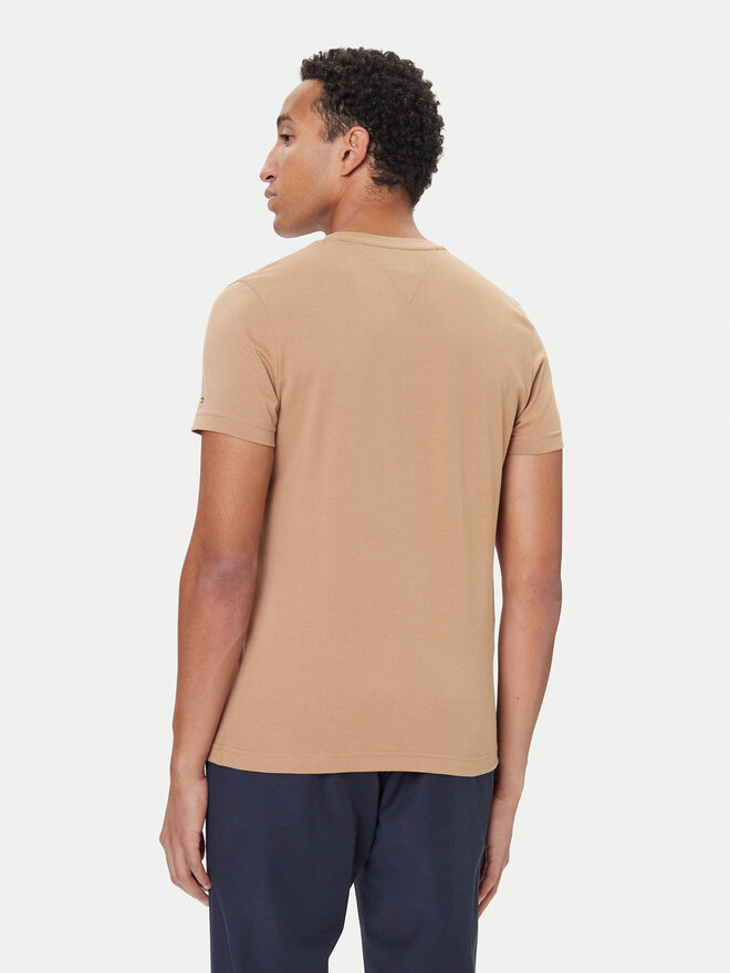 Tommy Hilfiger Tommy Hilfiger T-Shirt Logo MW0MW11797 Beige Slim Fit