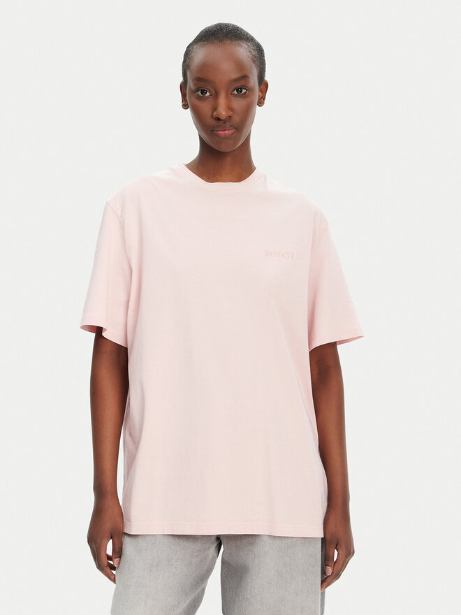 ROTATE ROTATE Camiseta 1124451011 Rosa Oversize