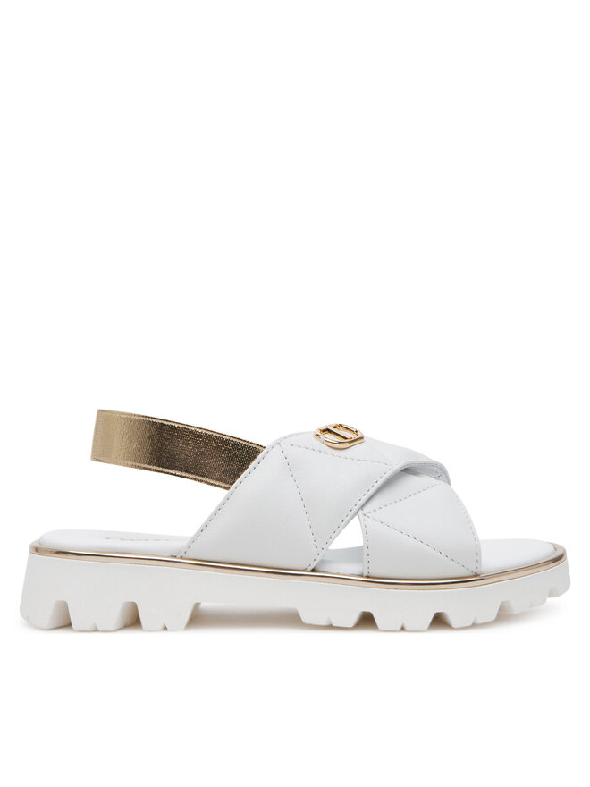 TWINSET Σανδάλια TWINSET 251GCJ044 M Λευκό