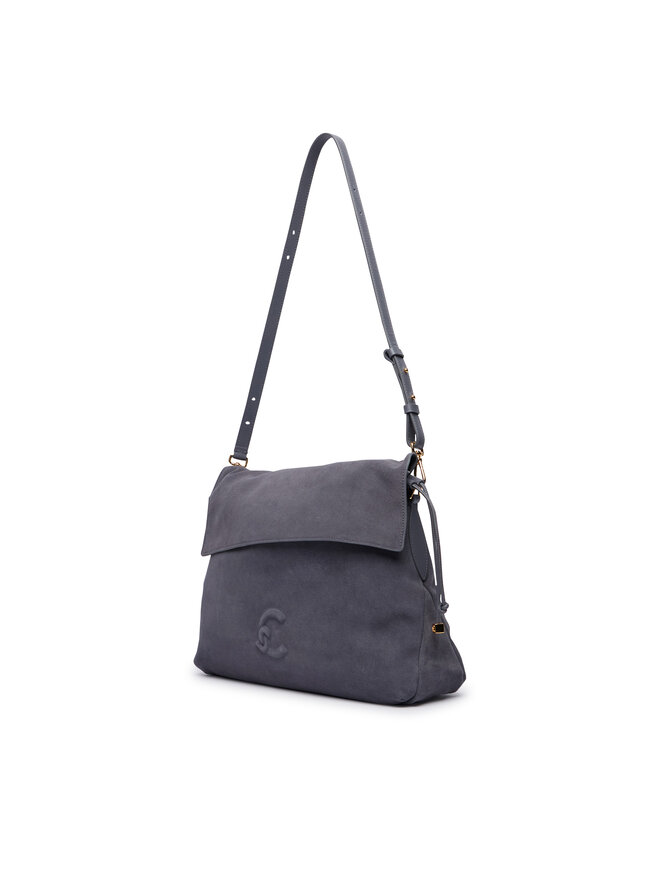 Coccinelle Handtasche Coccinelle V9G Coccinelleldia Suede Bim E1 V9G 13 03 01 Grau