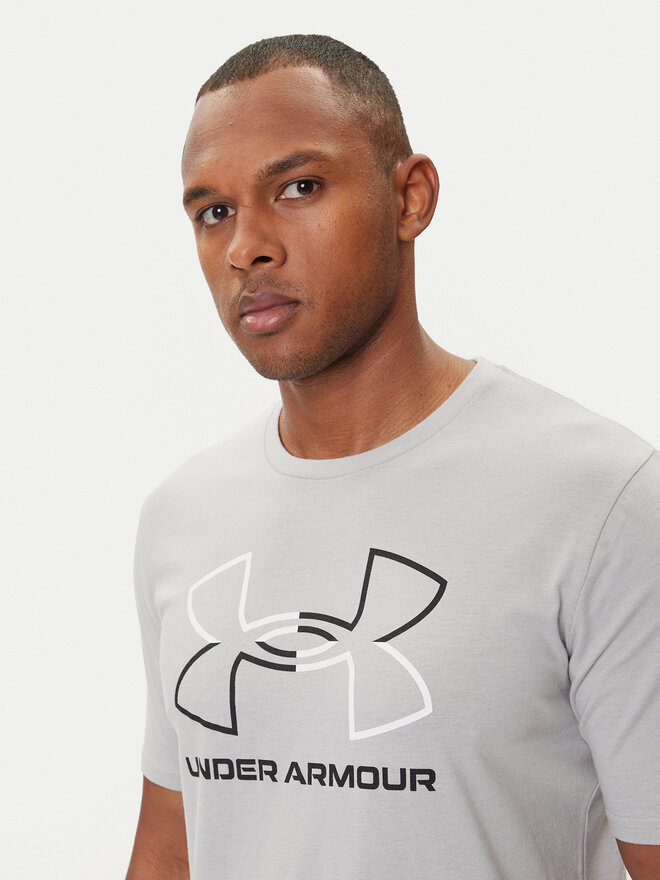 Under Armour Under Armour T-Shirt Ua Gl Foundation Update Ss 1382915-011 Grau Loose Fit
