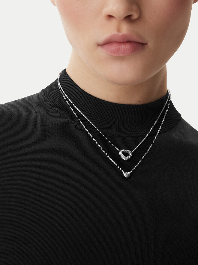 Guess Намисто Guess JUBN05 026JW Срібний