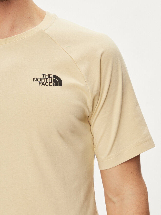 The North Face The North Face Marškinėliai NF0A87NU Smėlio Regular Fit