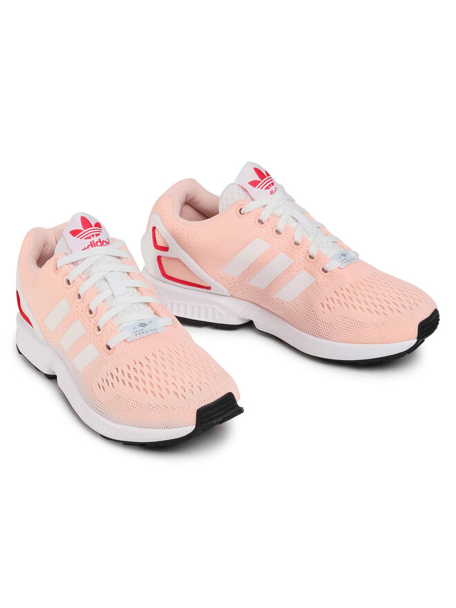 Shoes Sneakers Store Adidas Adidas Zx Flux Rose Pas Cher