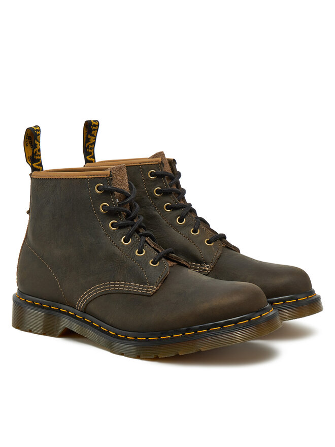 Dr. Martens Trapery Dr. Martens Long Napped Suede31872777 Khaki