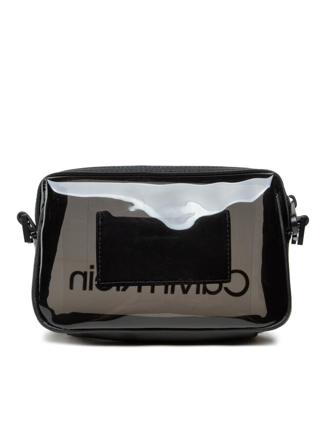 Umhangetasche Calvin Klein Ck Clear Camera Bag S K50K508749 Schwarz eschuhe