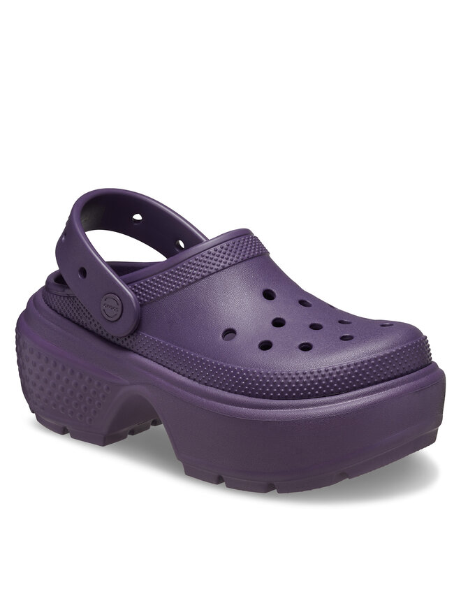 Crocs Klapki Crocs Stomp Clog 209350 Fioletowy
