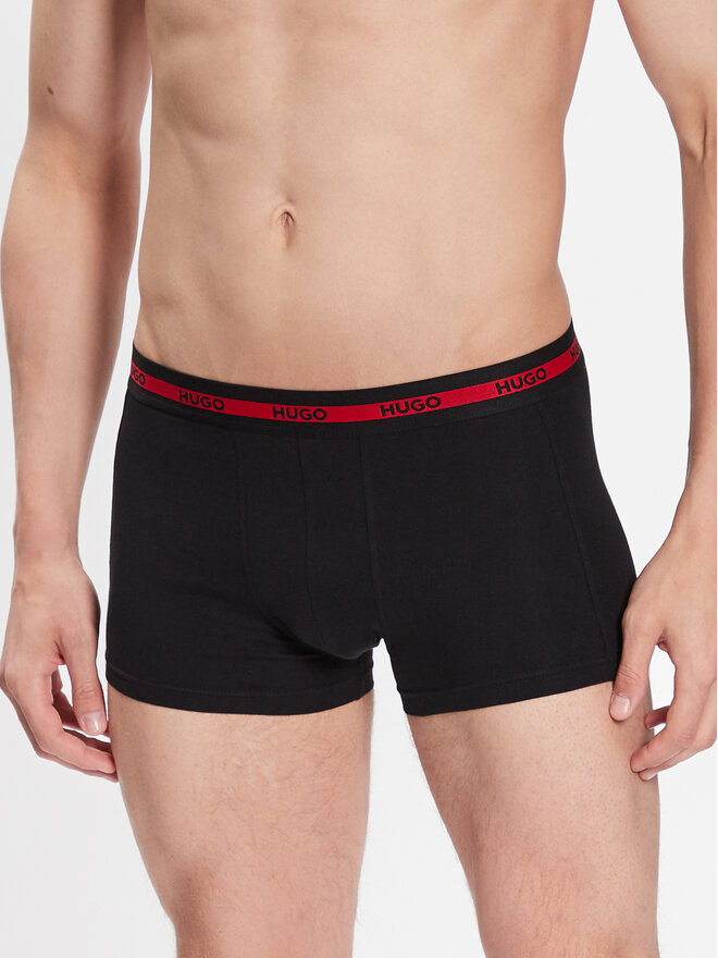 HUGO HUGO Pack de 3 bóxers 50492375 Negro