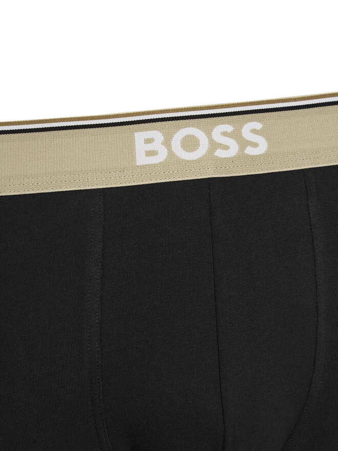BOSS BOSS Komplektas: 3 poros trumpikių Trunk 3P Power 50531684 Juoda