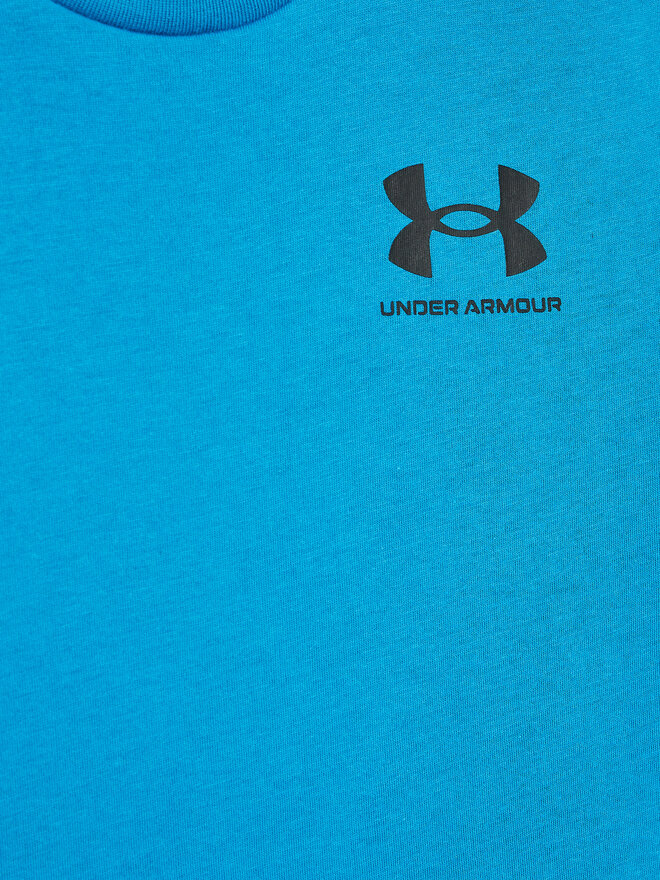 Under Armour Under Armour Marškinėliai Ua Sportstyle Left Chest Ss 1363280 Mėlyna Loose Fit