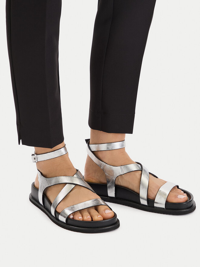 Tamaris Σανδάλια Tamaris Newd By Tamaris 1-28402-44 Ασημί