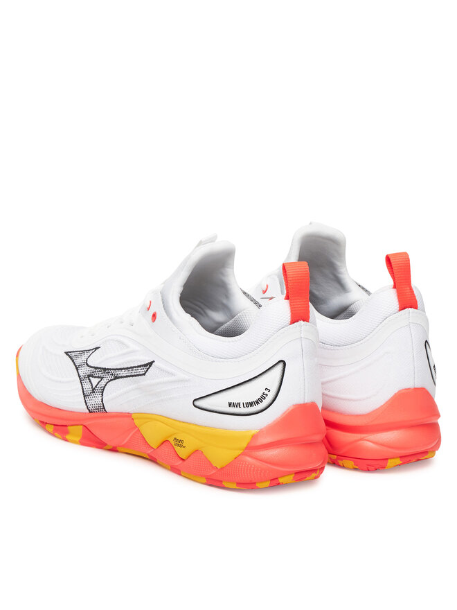 Mizuno Batai uždaroms aikštelėms Mizuno Wave Luminous 3 V1GA2420 Balta