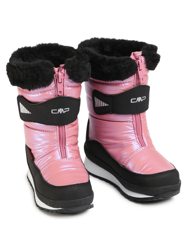 CMP Mädchen Winterstiefel Ehos Wp – Wasserdichte Snow Boots Mit Warmem Kunstpelzfutter