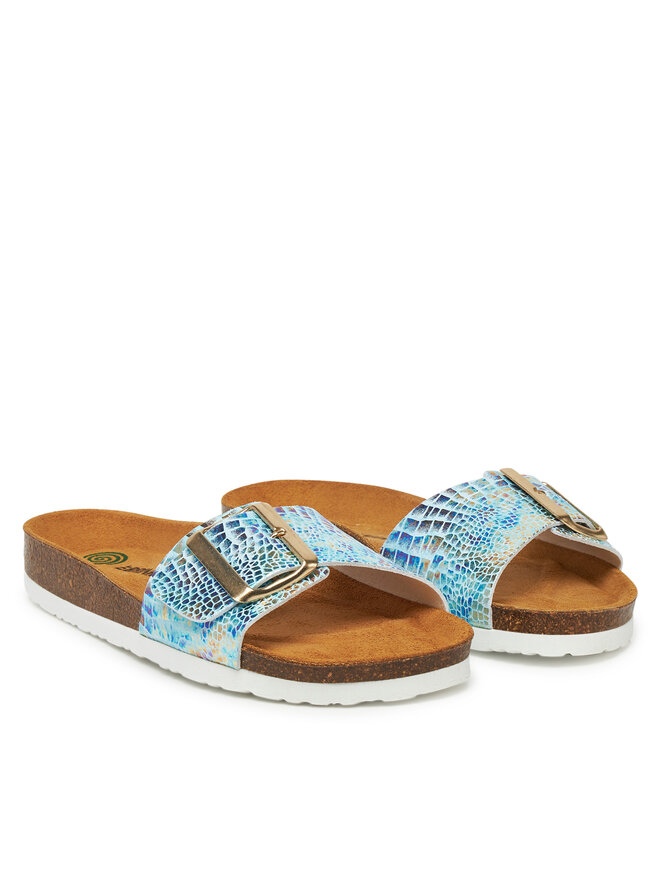 Dr. Brinkmann Pantoletten Dr. Brinkmann 700674-55 Blau