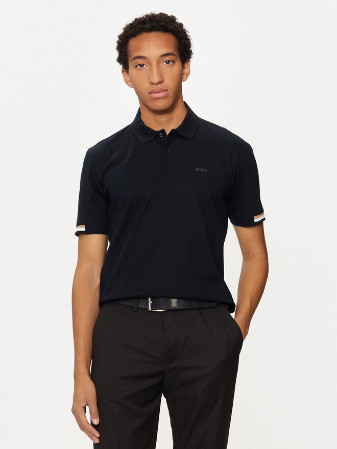 BOSS Boss Poloshirt Parlay 147 50467113 Dunkelblau Regular Fit