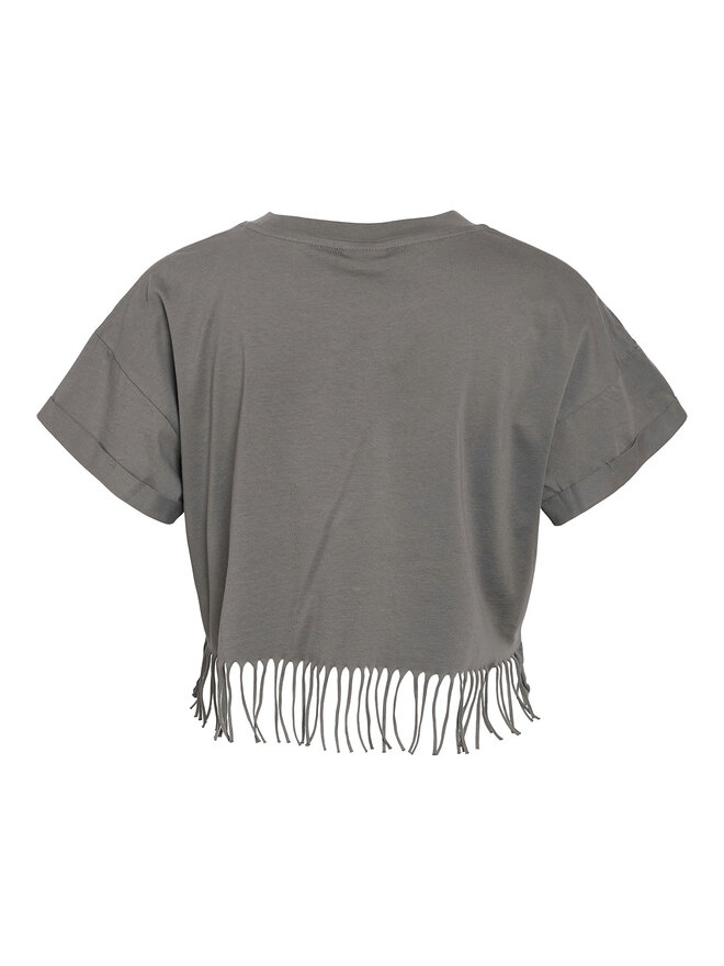 Noisy May Noisy May T-shirt Gaby 27033386 Siva Regular Fit