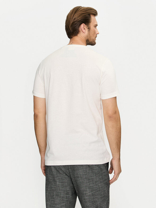 Gant Gant Marškinėliai 2003283 Écru Regular Fit