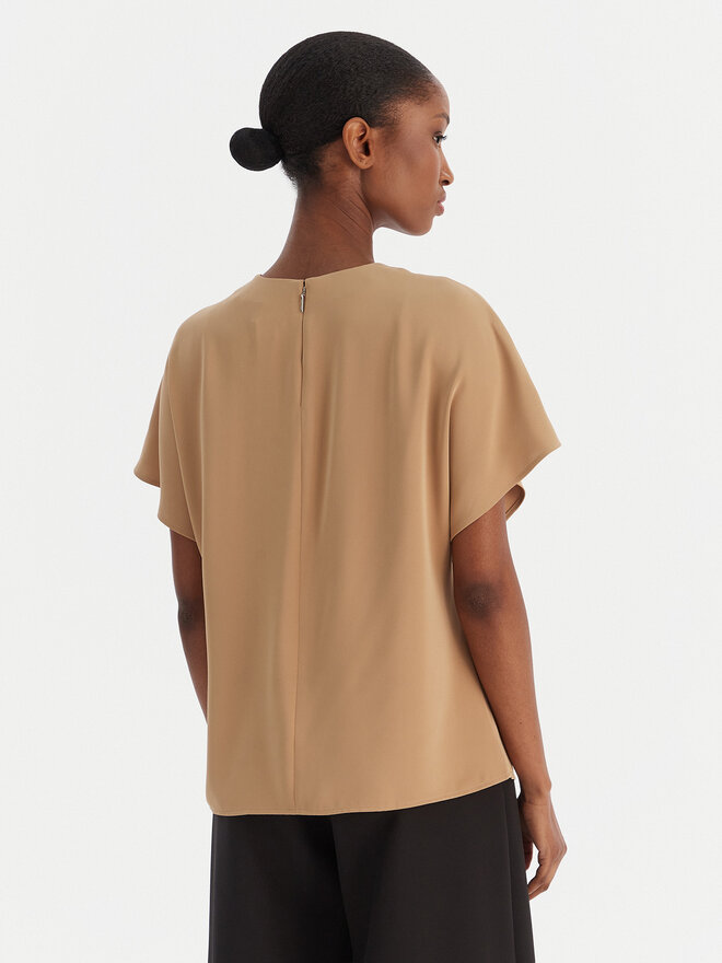 Calvin Klein Calvin Klein Bluse LV044E902G Beige Regular Fit