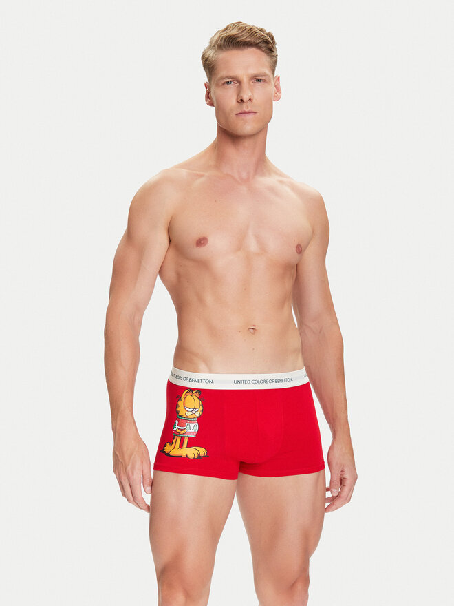 United Colors Of Benetton United Colors Of Benetton Bokserice 32IM2X017 Crvena