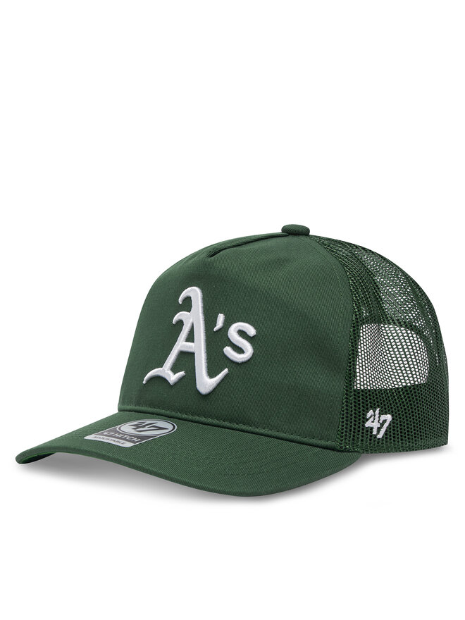 47 Brand Kapa s šiltom 47 Brand MLB Oakland Athletics Mesh '47 HITCH B-MSHTC18GWP Zelena