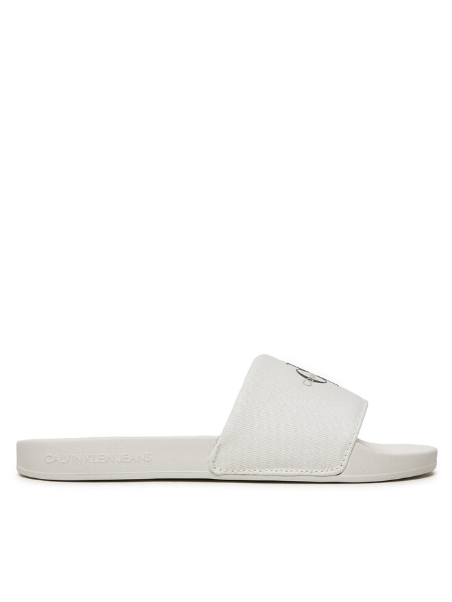 Calvin Klein Jeans Şlapi Calvin Klein Jeans YW0YW01835 Alb