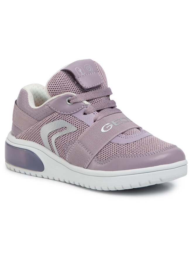 Sneakers Geox J Xled G. A J928DA 06KNF C8003 M Violet chaussures