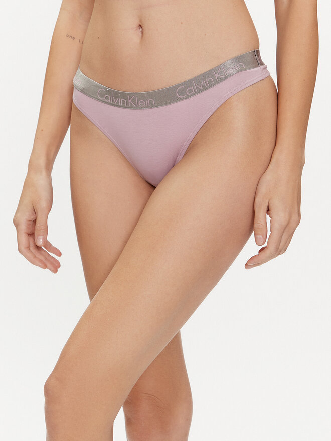 Calvin Klein Underwear Calvin Klein Underwear Стрінги 000QD3539E Фіолетовий