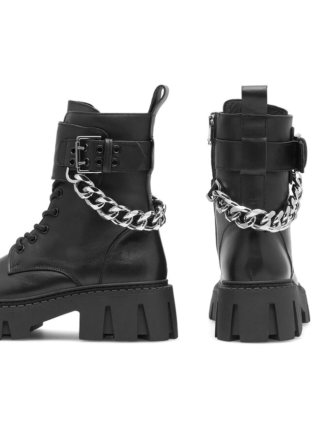 Eva Minge Botine Eva Minge GANDRA-8320 Negru