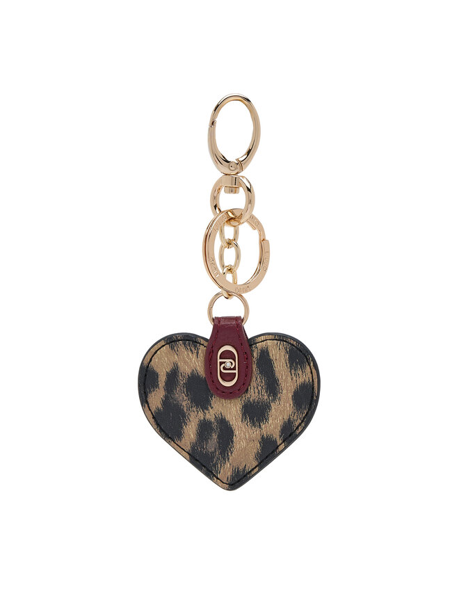Liu Jo Ключодържател Liu Jo Heart Key Ring AF5207 E0419 09155 Кафяв