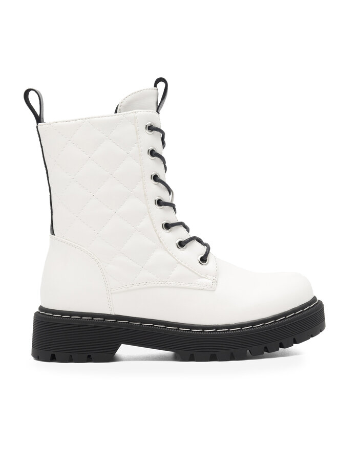 DeeZee Trapper stila apavi DeeZee CS5587-12 Balts
