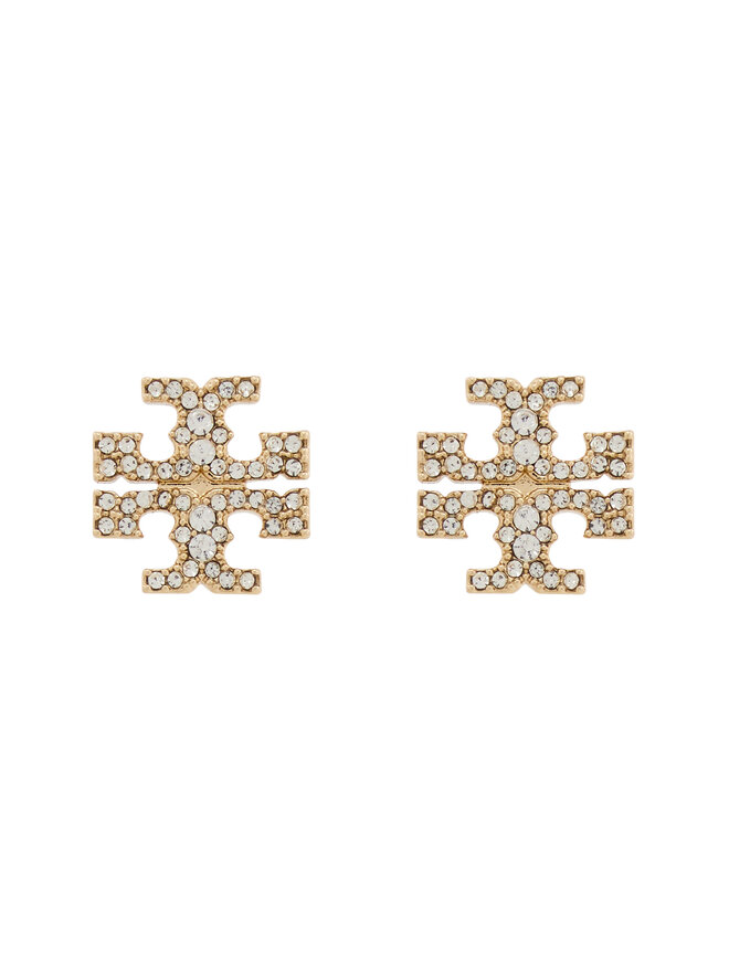 Tory Burch Ohrringe Tory Burch Kira Pave Stud 158535 Goldfarben