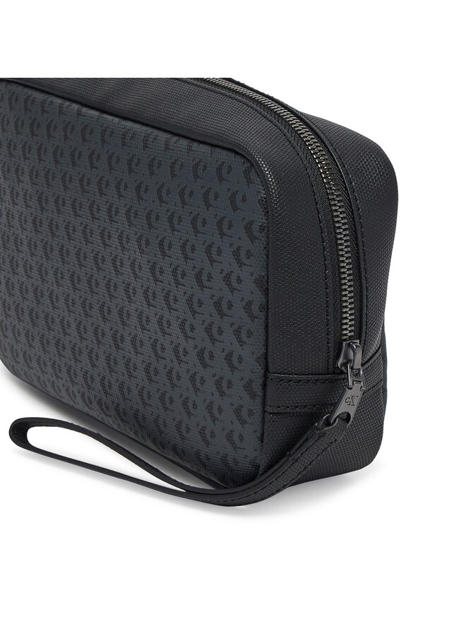 Calvin Klein Jeans Kosmetyczka Calvin Klein Jeans Matte Aop Wash Bag Pu LV04G1052G Czarny