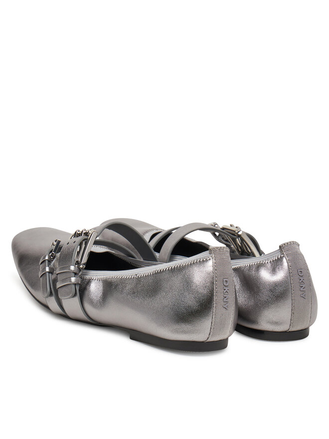 DKNY Baleríny DKNY Dade K1511477 Stříbrná