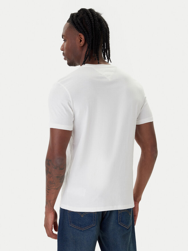 Tommy Jeans Tommy Jeans T-Shirt-Set DM0DM21579 Weiß Slim Fit
