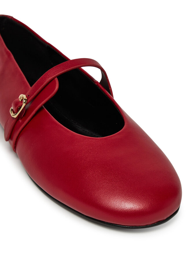 Steve Madden Baleriny Steve Madden Rejoice SM11003565 Czerwony