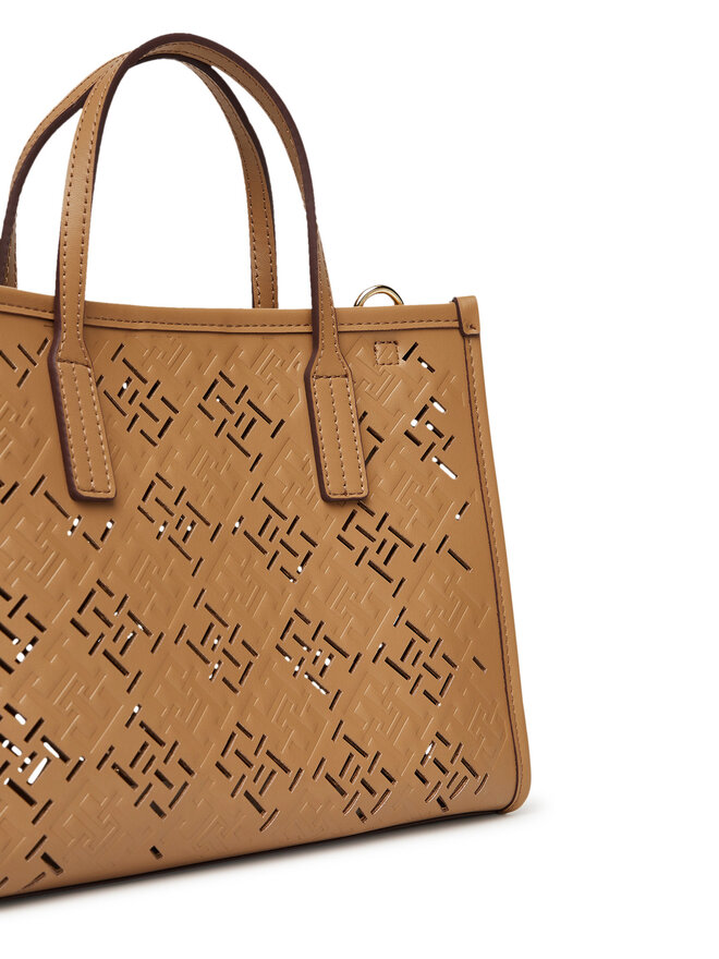 Tommy Hilfiger Τσάντα Tommy Hilfiger Th City Mini AW0AW17500 Καφέ