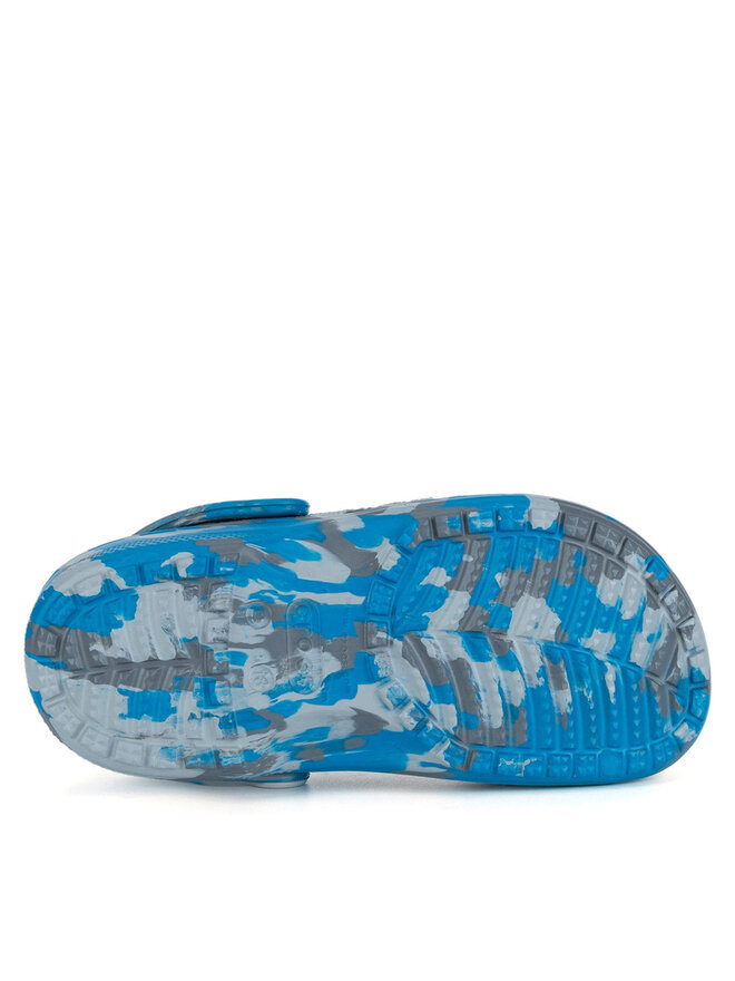 Crocs Şlapi Crocs BAYA MARBLED CLOG KIDS 207016-4GL Bleumarin